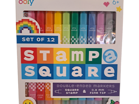 Stamp Square - Double Ended Markers Supply