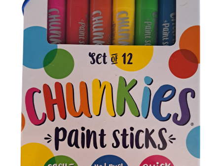 Chunkies Paint Sticks - 12pk Online now