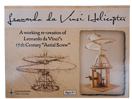 Leonardo Da Vinci Helicopter  Aerial Screw  Fashion