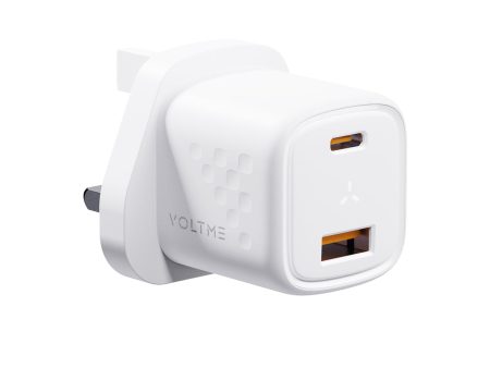 Voltme Revo 30 Duo CA - PD30W (USB-C+USB-A) 雙端口快速充電器 For Discount