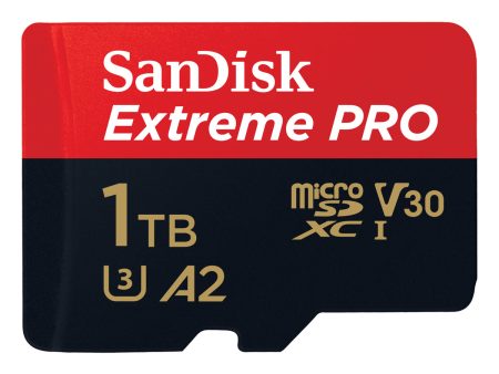 SanDisk SDSQXCD EXTREME PRO 1TB MICROSDXC 存儲卡 For Sale