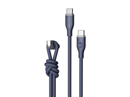 Voltme PowerLink RUGG 系列 USB-C to USB-C 耐用充電／傳輸編纖線 (5A 100W) 1米 For Discount